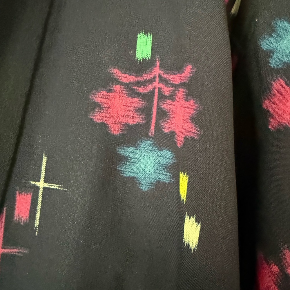 Colorful Patterned Haori Kimono Jacket - Picture 4 of 5